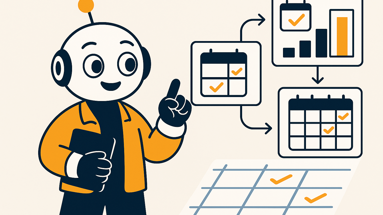 Illustratie bij: automatisering die de gepubliceerde output verhoogt